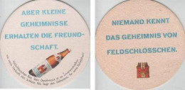 5000711 Bierdeckel Rund - Feldschlößchen - Kleine Geheimnisse - Sotto-boccale