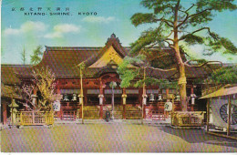 J Kyoto Kitano Shrine Ngl #C3062 - Autres & Non Classés