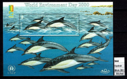 Jersey - 2000 - MNH - Fauna - Marine Life, Dolphins, Dauphin, Dolfijn - Logo Expo 2000 Usa - Jersey