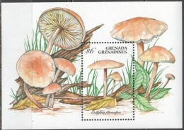 Grenada Grenadines - 1994 - Mushrooms - Yv Bf 298 - Mushrooms