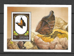 Grenada Grenadines - 1993 - Insects: Butterflies - Yv Bf 267 - Butterflies