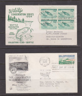 Fdc Wild Life Conservation Soil Conservation - Lettres & Documents