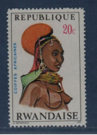 Rwanda, *, Yv 408, Mi 439A, SG 408, Coiffe De Femme Rendille, - Neufs