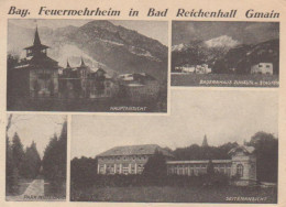 Bad Reichenhall Gmain Bay. Feuerwehrheim Ngl #208.566 - Autres & Non Classés