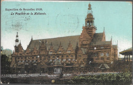 CPA CARTE POSTALE BELGIQUE  EXPO BRUXELLES 1910 PAVILLON DE LA HOLLANDE 1910 - Autres & Non Classés