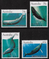 AUSTRALIE - BALEINES - N° 763 A 766 - NEUF** MNH - Baleines