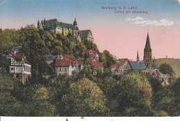 Marburg A.d.Lahn Schloß Mit Umgebung Feldpgl1918 #C5361 - Sonstige & Ohne Zuordnung