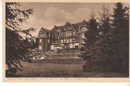 Berghotel Gabelbach, Thür. Wald Bei Bad Ilmenau Gl1932 #C8637 - Altri & Non Classificati