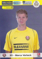 AK 214756 FOOTBALL / SOCCER / FUSSBALL - Dynamo Dresden - Marco Vorbeck - Fútbol