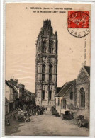 VERNEUIL TOUR DE  L EGLISE MARCHE TRES ANIMEE - Verneuil-sur-Avre