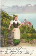 Eine Dame Aus Vaudoise Um 1900 Ngl #C9144 - Sonstige & Ohne Zuordnung