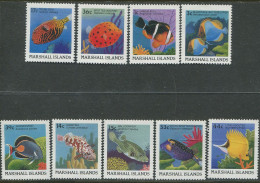 Marshall Islands:Unused Stamps Serie Fishes, 1988, MNH - Pesci