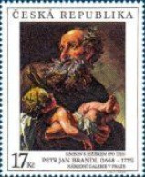 ** 276 Czech Republic Petr Jan Brandl Simeon And Little Jesus 2000 - Religious