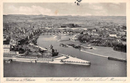 Koblenz Am Rhein Am Deutschen Eck Gl1940 #143.153 - Autres & Non Classés