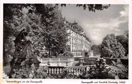 Donaueschingen Donauquelle Mit Schloss Gl1952 #143.158 - Autres & Non Classés