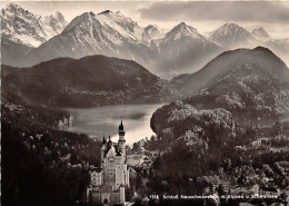 Schloss Neuschwanstein Mit Alpsee Und Schwansee Ngl #143.273 - Other & Unclassified