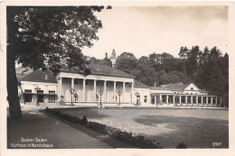 Baden-Baden Kurhaus Mit Wandelhalle Gl1928 #143.837 - Sonstige & Ohne Zuordnung