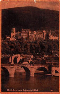 Heidelberg Alte Brücke Mit Schloss Gl1942 #143.156 - Autres & Non Classés