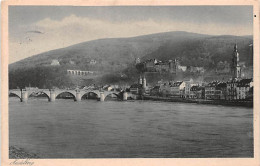 Heidelberg Alte Brücke Und Stadtblick Gl1925 #144.730 - Sonstige & Ohne Zuordnung