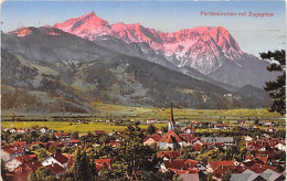 Partenkirchen Panorama Mit Zugspitze Gl1914 #143.995 - Other & Unclassified