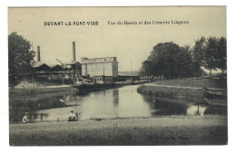Visé   Devant-le-Pont    Vue Du Bassin Et Des Ciments Liégeois - Wezet