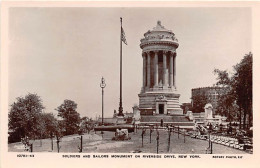 New York Soldiers And Sailors Monument On Riverside Drive Ngl #143.712 - Sonstige & Ohne Zuordnung