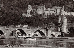 Heidelberg Alte Neckarbrücke Und Schloss Gl1962 #143.812 - Autres & Non Classés