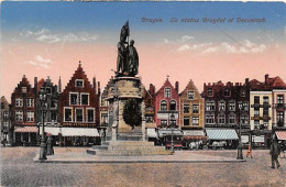 Brügge La Statue Breydel Feldpglca.1915 #143.633 - Other & Unclassified