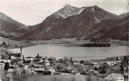 Schliersee Panorama Gegen Brecherspitze Gl1955 #143.717 - Andere & Zonder Classificatie