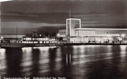 Friedrichshafen A.B. Hafenbahnhof Bei Nacht Gl1955 #144.777 - Autres & Non Classés