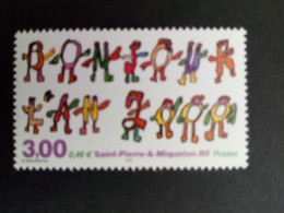 SAINT-PIERRE ET MIQUELON MI-NR. 790 POSTFRISCH(MINT) EINTRITT IN DAS JAHR 2000 - Unused Stamps