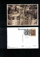 TARJETA DEL CORREO 2019, PRIMER DIA, PALACIO DE COMUNICACIONES MADRID, ENTERO POSTAL PREFRANQUEADA - 1931-....