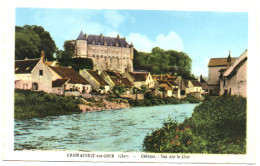 Cher : Châteauneuf-sur-Cher : Château - Vue Sur Le Cher - Chateauneuf Sur Cher