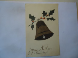 FRANCE  POSTCARDS   BONNE ANNEE BELL  FREE AND COMBINED   SHIPPING FOR MORE ITEMS - Autres & Non Classés