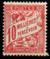 ALEXANDRIE    -   TAXE  -   1928  . Y&T N° 10 *. - Unused Stamps