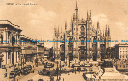 R053216 Milano. Piazza Del Duomo. Brunner - Mundo