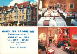 Postcard Hotels Restaurants Duindoornstraat Knokke Sur Mer - Alberghi & Ristoranti