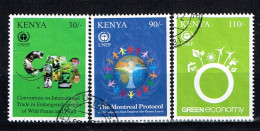 KENYA  / Oblitérés /Used / 2012 - Programme Des Nations Unies Pour L'environnement - Kenya (1963-...)