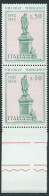 Italia 1974; Nicolò Tommaseo Scrittore E Patriota, Anniversario Della Morte. Coppia Verticale Con Bordo Inferiore. - 1971-80:  Nuovi