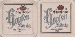 5005775 Bierdeckel Quadratisch - Eggenberger - Beer Mats