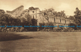 R630061 Oxford. City Wall. New College - World