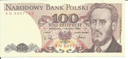 POLAND 100 ZLOTYCH 01/06/1986 R: - Poland