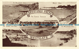 R630075 Greetings From Westgate. The Sunken Gardens. Multi View - World