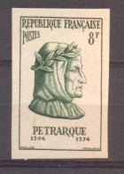 Série Personnages Célèbres étrangers Pétrarque YT 1082 De 1956  Trace Charnière - Unclassified