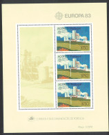 Azores Geothermal Power Station Europa CEPT MS 1983 MNH SG#MS450 MI#Block 4 - Azoren