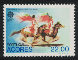 Azores Horses Folklore Europa CEPT 1981 MNH SG#425 - Azoren