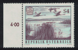 Austria Birds Geese Natural Beauty Spots Lake Neusiedl 1984 MNH SG#2030 MI#1788 - Nuovi