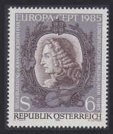 Austria Johann Joseph Fux Composer Europa CEPT 1985 MNH SG#2051 - Neufs