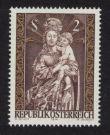 Austria Virgin Mary And Child Wood-carving Christmas 1974 MNH SG#1725 - Unused Stamps