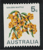 Australia Golden Wattle 5c Coil Stamp Ordinary Paper 1973 MNH SG#467 - Nuevos